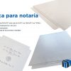 Material protector para notaria plastico impreso